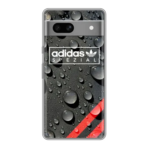 Чехол с принтом «Адидас принт» для Google Pixel 7A