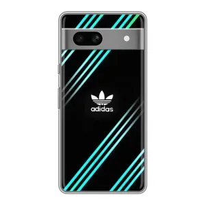 Чехлы Адидас для Google Pixel 7A (AlphaPrint) (Адидас с полосами)