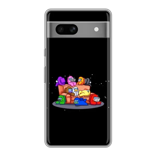 Чохол з принтом «Амонг-ас» для Google Pixel 7A