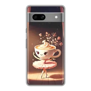 Чохол з мемом Тралалело тралала на Google Pixel 7A (Балерина капучина)