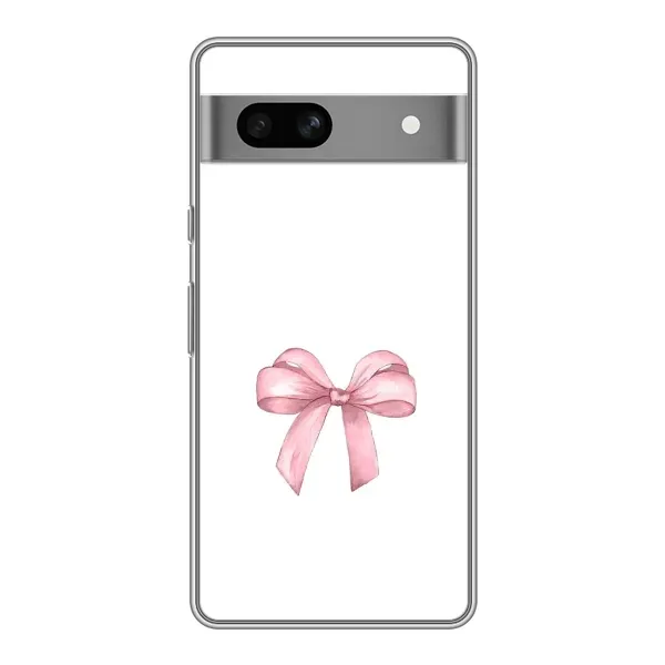 Чехол с принтом «Бант дизайн» для Google Pixel 7A