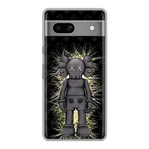 Чохли для Google Pixel 7A - Bearbrick Louis Vuitton (PREMIUMPrint) (Bearbrick LV)