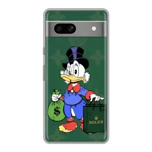 Чехли для Google Pixel 7A - Скрудж МакДак Louis Vuitton (PREMIUMPrint) (Богата Утка)