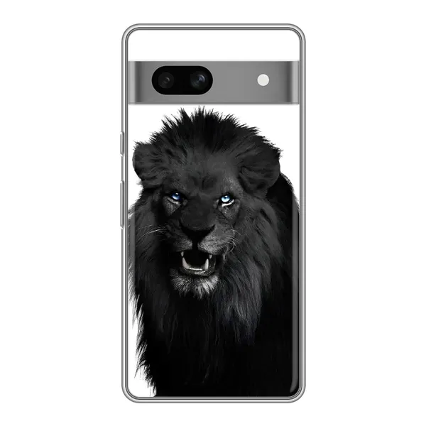 Чохол з принтом «Чорний ЛЕВ» для Google Pixel 7A