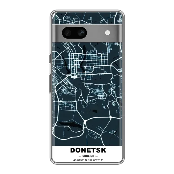 Чохол з принтом «Донецьк» для Google Pixel 7A