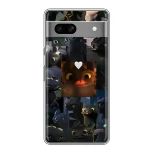 Чохол як приборкати дракона на Google Pixel 7A (Дракон колаж)