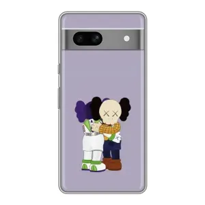 Чохли для Google Pixel 7A - Bearbrick Louis Vuitton (PREMIUMPrint) (Дружба Беарбрік)