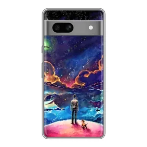 Космические Чехлы для Гугл Пиксель 7А (VPrint) (Галактический вид)