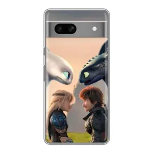 Чохол як приборкати дракона на Google Pixel 7A (Гикавка і Астрід)