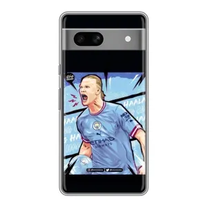 Чохли з футболістом Ерлінг Холанд для Google Pixel 7A (AlphaPrint) (гол Ерлінг Холанд)