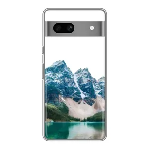 Силиконовый чехол с КАРТИНКАМИ лето для Google Pixel 7A (AlphaPrint) (Гори)