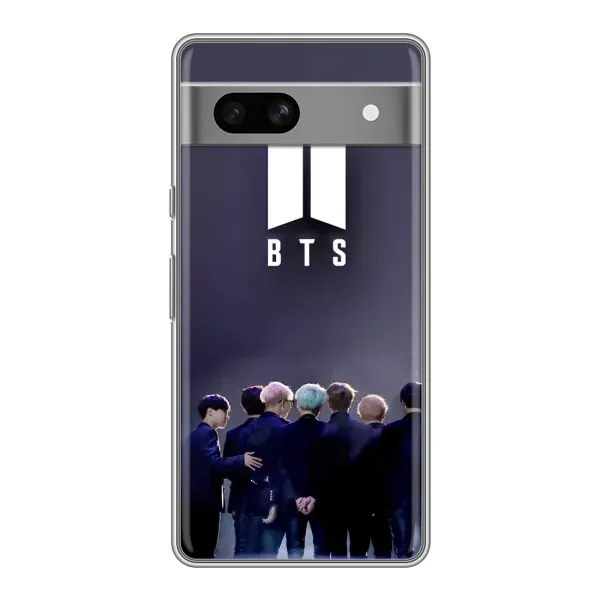 Чехол с принтом «Группа BTS» для Google Pixel 7A