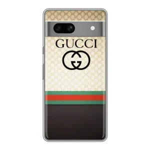 Чехлы ГУЧЧИ для Гугл Пиксель 7А (AlphaPrint) (GUCCI стиль)