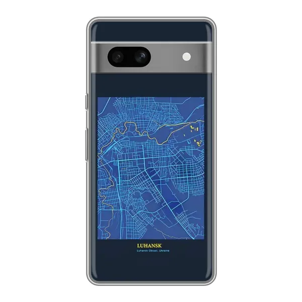 Чохол з принтом «Луганськ» для Google Pixel 7A