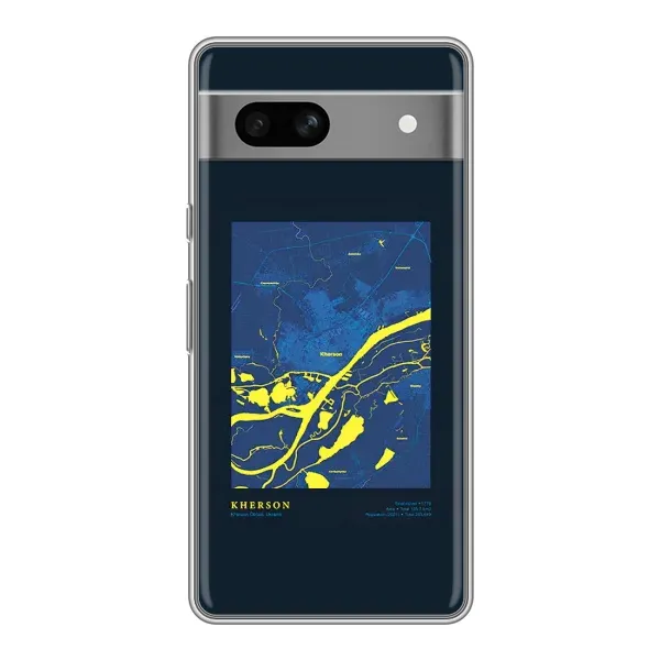 Чохол з принтом «Херсон» для Google Pixel 7A
