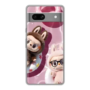 Чехол с Лабубу на Google Pixel 7A (Игрушка Лабубу)