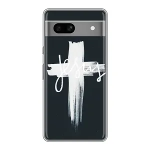 Чохол з принтом «Ісус» для Google Pixel 7A