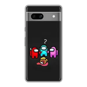 Чехол Амонг Ас для Google Pixel 7A (AlphaPrint)