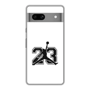 Чехлы для Google Pixel 7A - с картинкой JORDAN (AlphaPrint) (Jordan 23)