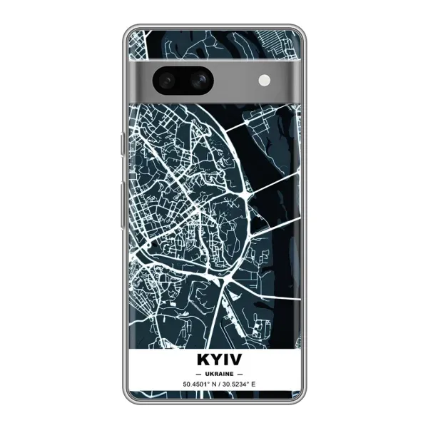 Чохол з принтом «Київ» для Google Pixel 7A