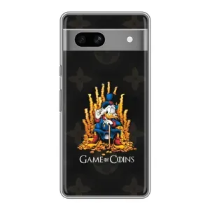 Чехли для Google Pixel 7A - Скрудж МакДак Louis Vuitton (PREMIUMPrint) (Король грошей)