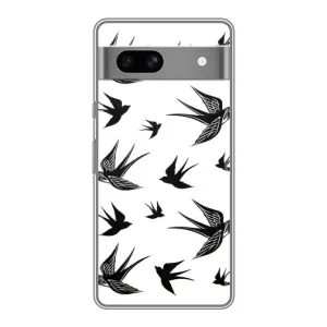 Чохол з пташками на Google Pixel 7A (VPrint)