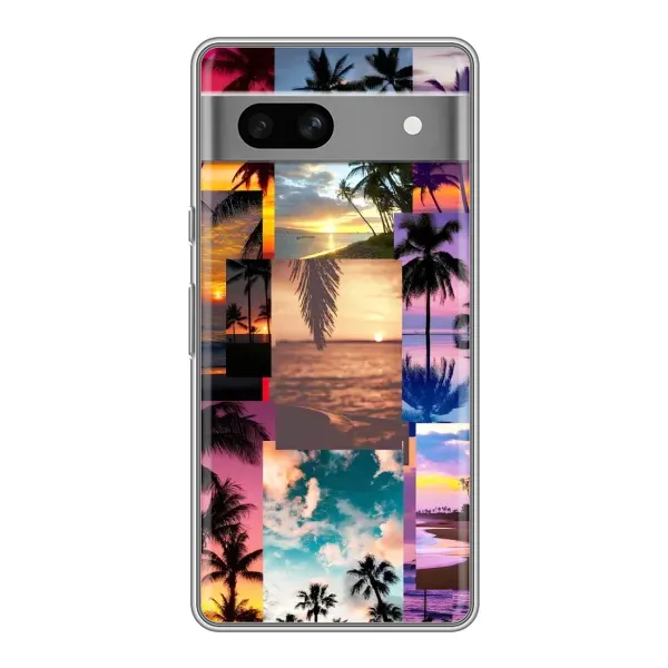 Чехол с принтом «Летний отпуск» для Google Pixel 7A