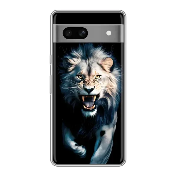 Чохол з принтом «Лев у темряві» для Google Pixel 7A Чохол з принтом «Лев у темряві» для Google Pixel 7A