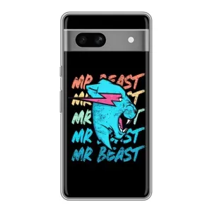 Чохли Містер Біст для Гоогле Піксел 7А (logo Mr beast)