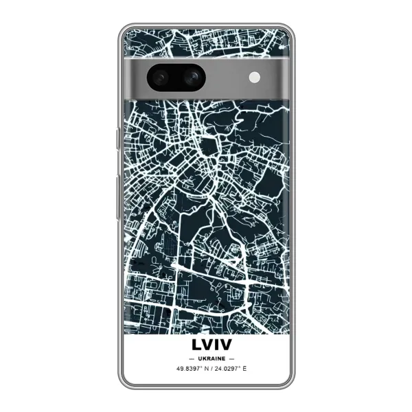 Чохол з принтом «Львів» для Google Pixel 7A