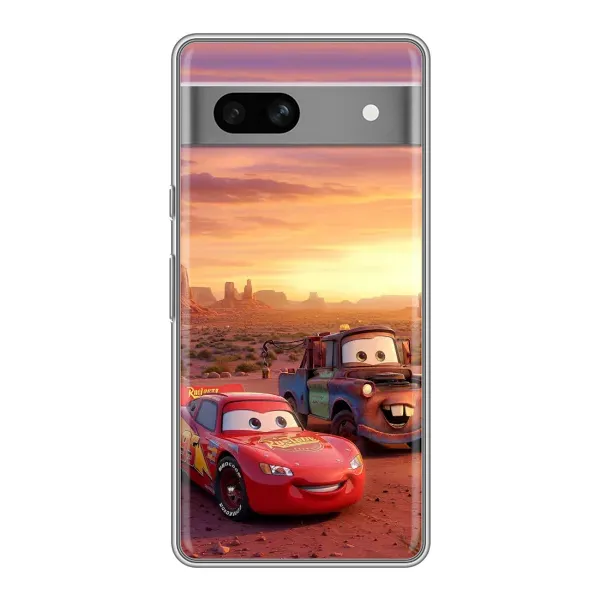 Чехол с принтом «Маквин и Метр» для Google Pixel 7A Чехол с принтом «Маквин и Метр» для Google Pixel 7A