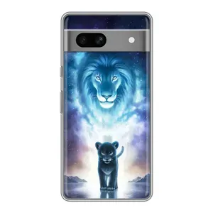 Чехол со Львом для Google Pixel 7A (VPrint) (Маленький лев)