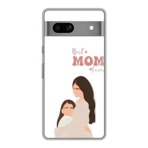 Чехлы для мамы на Google Pixel 7A (Мама и дочка)