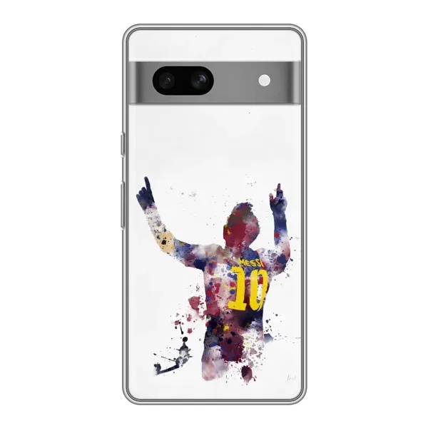 Чохол з принтом «Messi Barca» для Google Pixel 7A