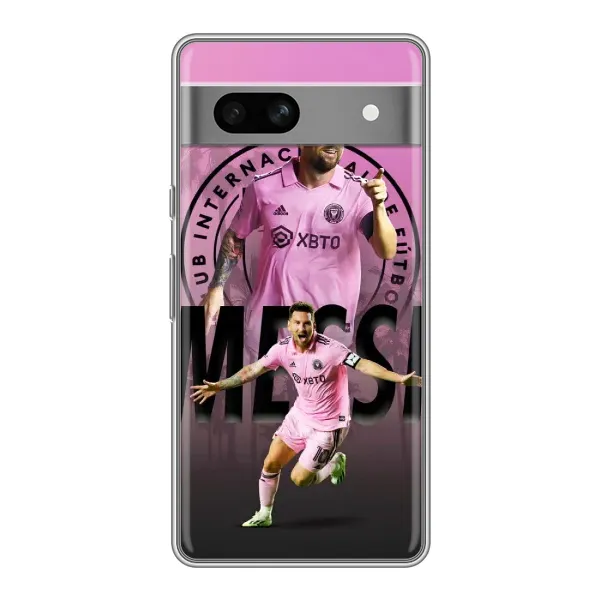 Чохол з принтом «Messi Miami» для Google Pixel 7A