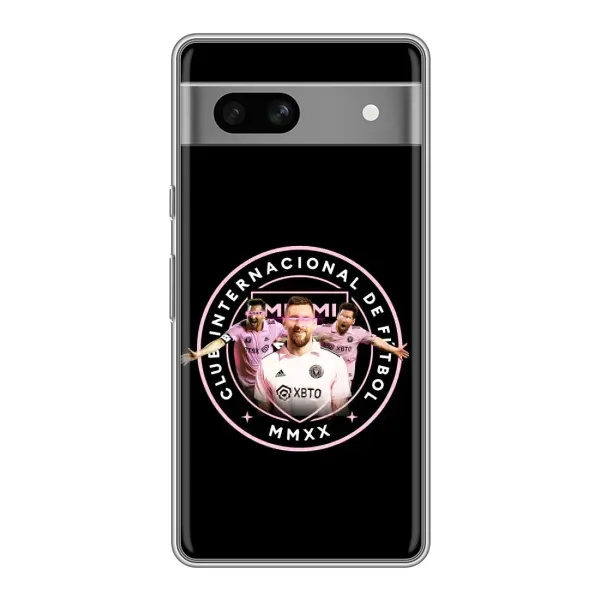 Чохол з принтом «Мессі в лого» для Google Pixel 7A