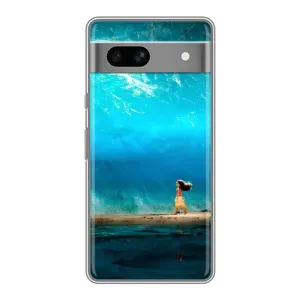 Чохол з мультфільмом Ваяна Google Pixel 7A (Океан Моана)