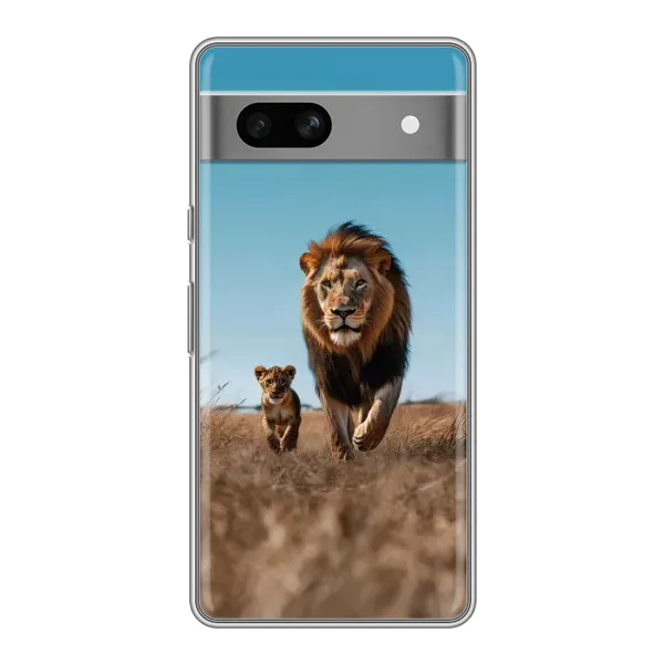 Чохол з принтом «Мусафа та Сімба» для Google Pixel 7A Чохол з принтом «Мусафа та Сімба» для Google Pixel 7A