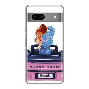 Чохол з друком для Google Pixel 7A - (Мода) (AlphaPrint) (На машині)
