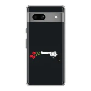 Чехлы (ART) Цветы на Google Pixel 7A (VPrint) (Неожиданные цветы)