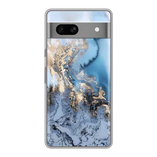 Чехол с принтом «Нежный мрамор» для Google Pixel 7A Чехол с принтом «Нежный мрамор» для Google Pixel 7A