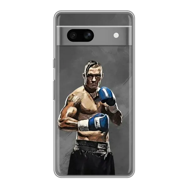 Чохол з принтом «Олександр Усик» для Google Pixel 7A