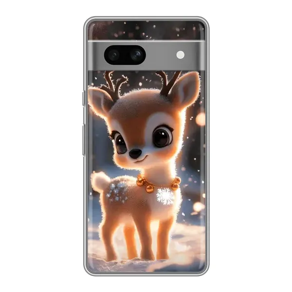 Чохол з принтом «Оленятко» для Google Pixel 7A
