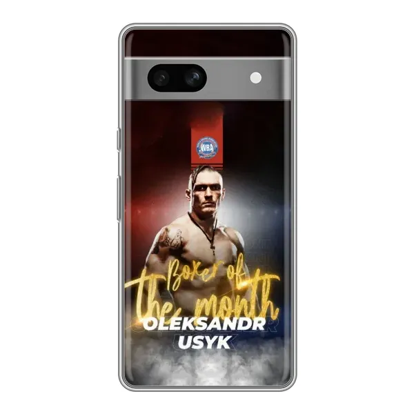 Чохол з принтом «Olexandr Usyk» для Google Pixel 7A