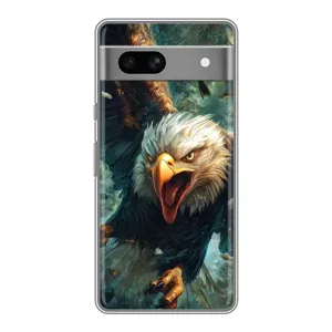 Чохол з картинкою 'Хижаки' для Google Pixel 7A (Орел у польоті)