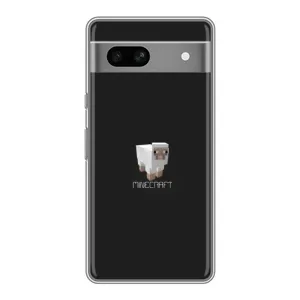 Чохол Майнкрафт на Google Pixel 7A (AlphaPrint) Minecraft (Овечка Майнкрафт)