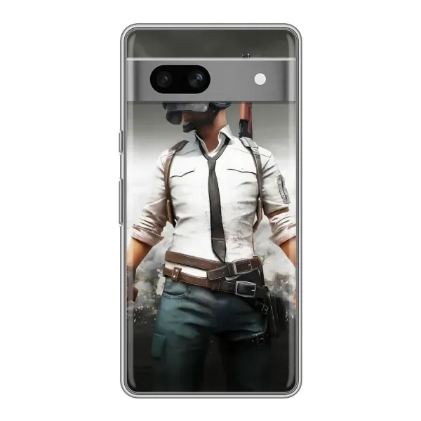 Чохол з принтом «Пабг мен» для Google Pixel 7A