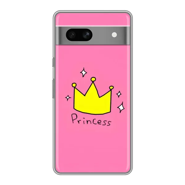 Чохол з принтом «Princess» для Google Pixel 7A