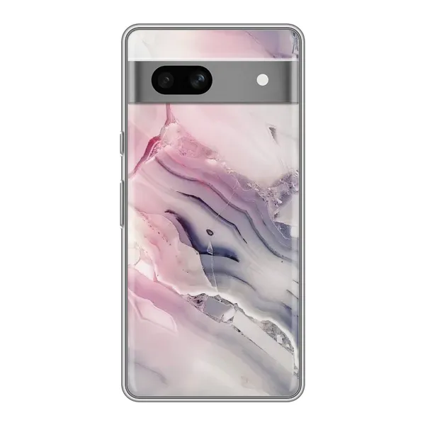 Чехол с принтом «Пурпурный Мрамор» для Google Pixel 7A Чехол с принтом «Пурпурный Мрамор» для Google Pixel 7A