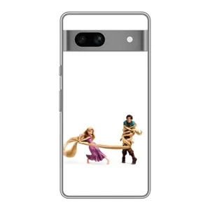 Чохол Рапунцель для Google Pixel 7A (Рапунцель та Флін)